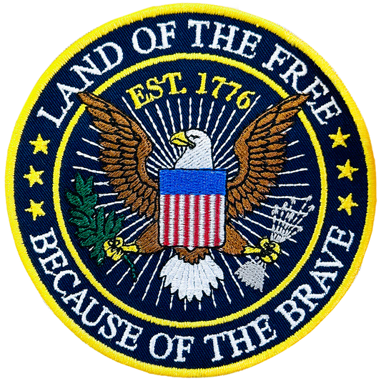 American Eagle 1776 Freedom Embroidered Patch