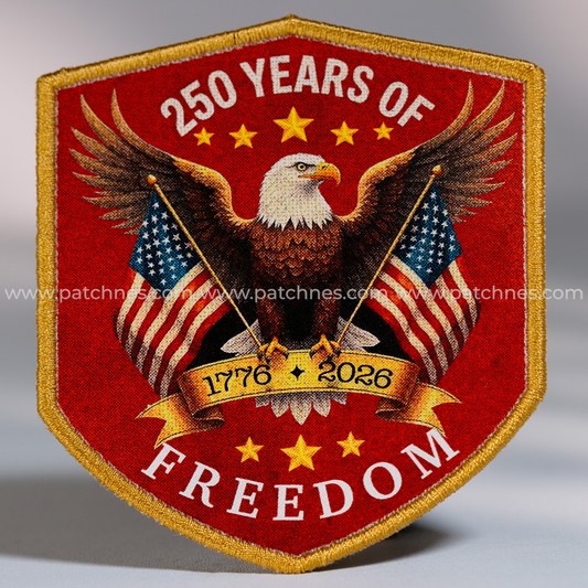 American Freedom Eagle Patch - Printed Patch