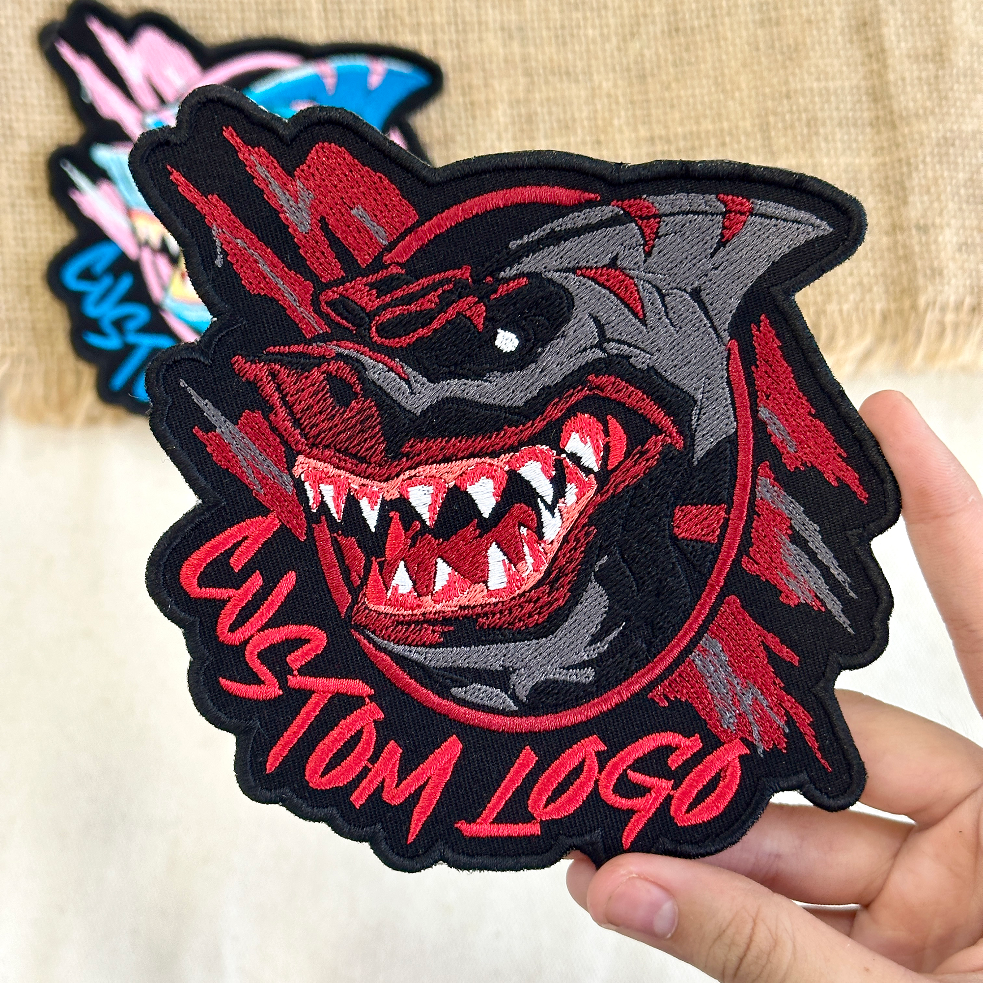 Personalized Embroidered Patches With Logo Team