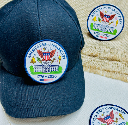 America 250th Anniversary Printed Patch | 1776–2026 USA