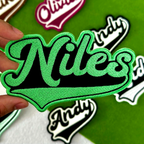 Personalized Embroidered Name Patch
