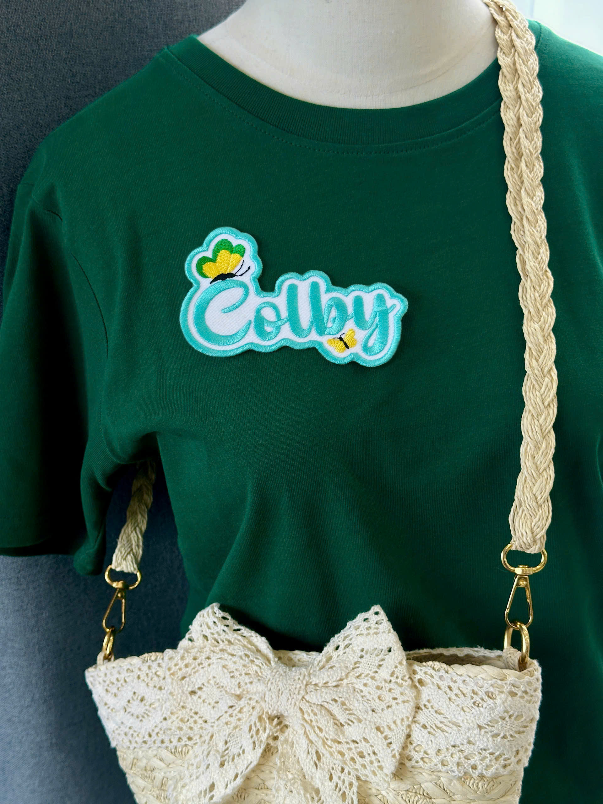 Custom Butterfly Name Patch