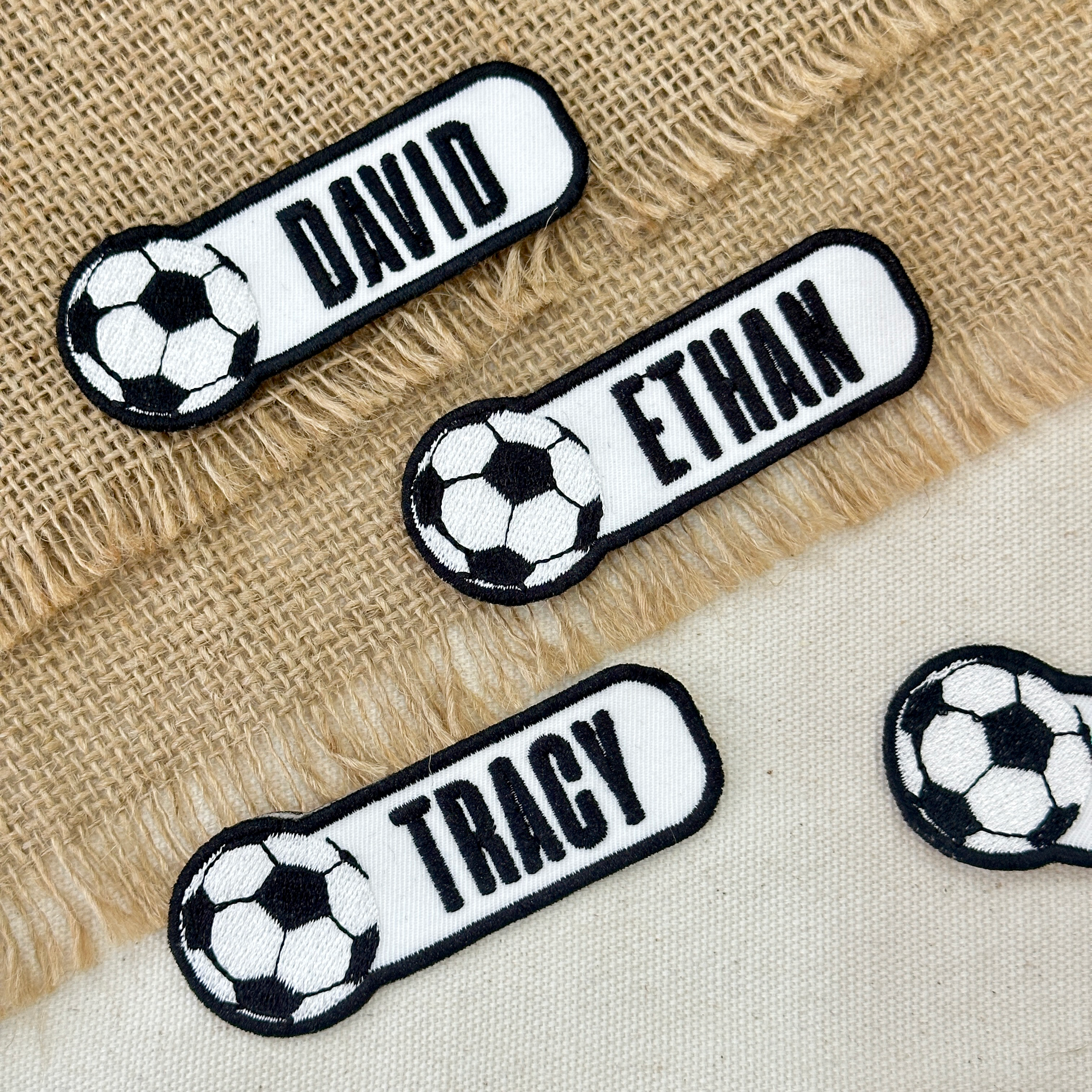Custom Soccer Name Patch