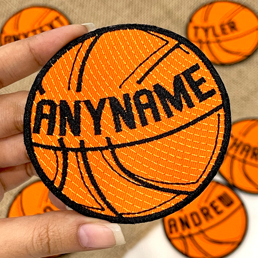 Basketball Player Name Patch