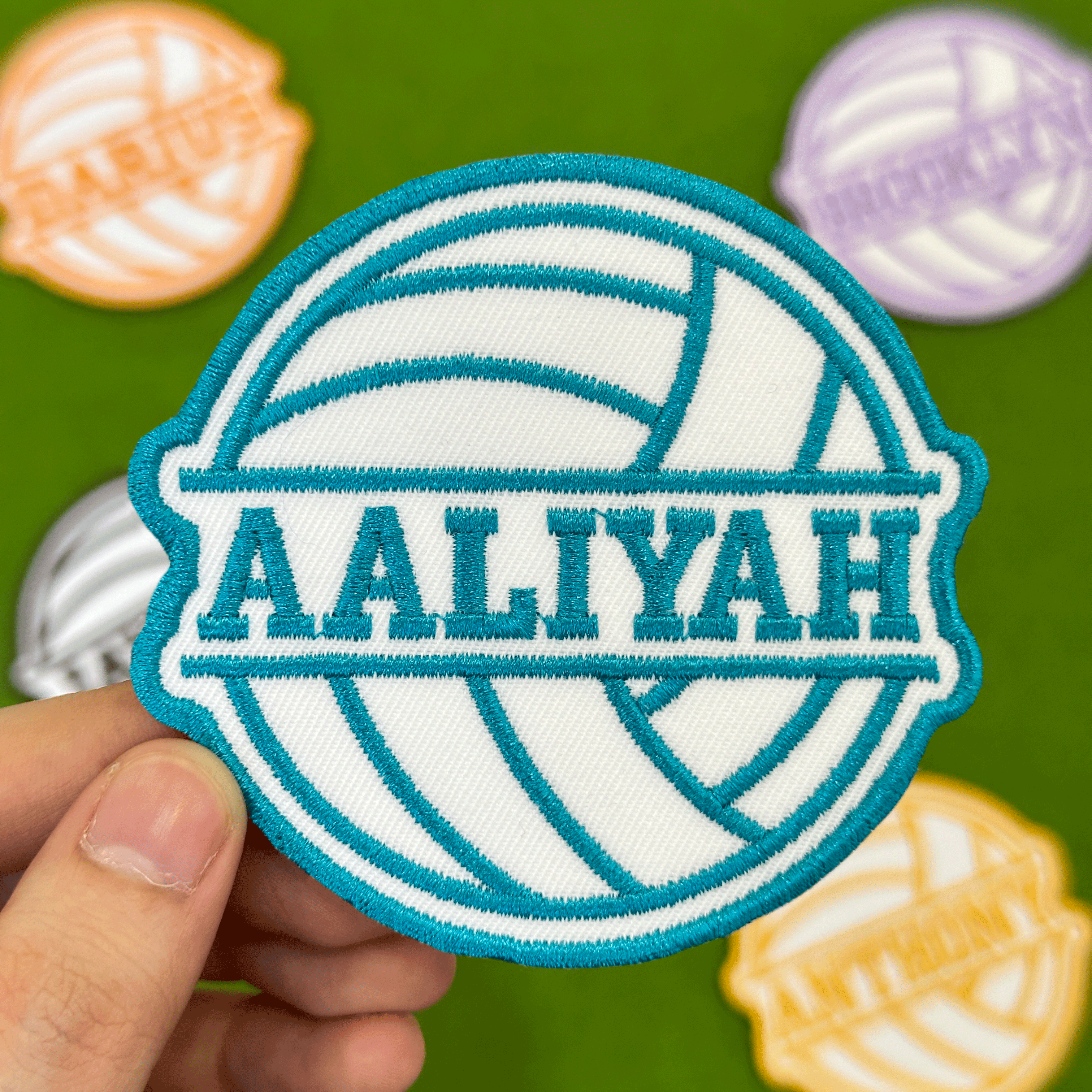 Personalized Volleyball Patch