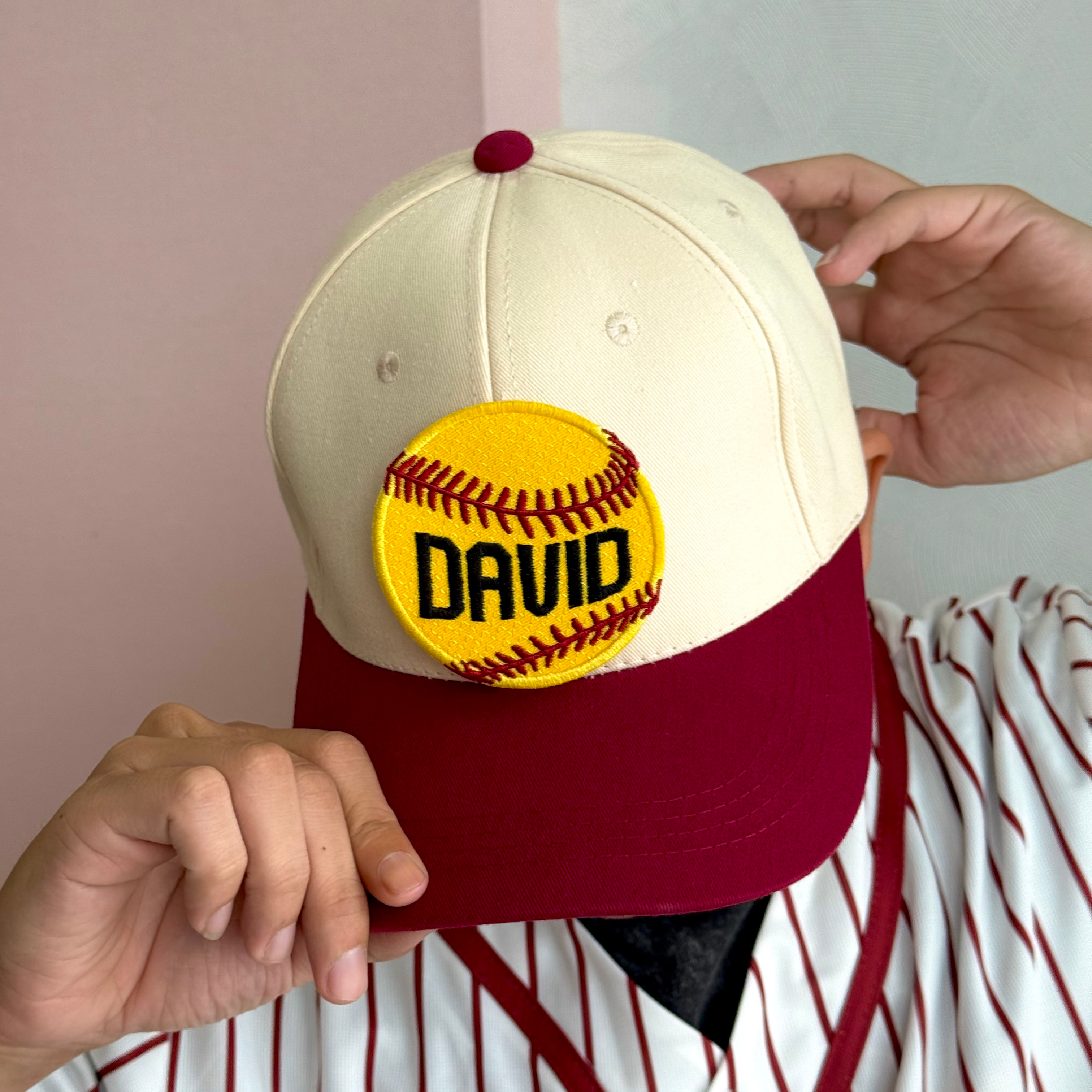 Personalized Softball Patch