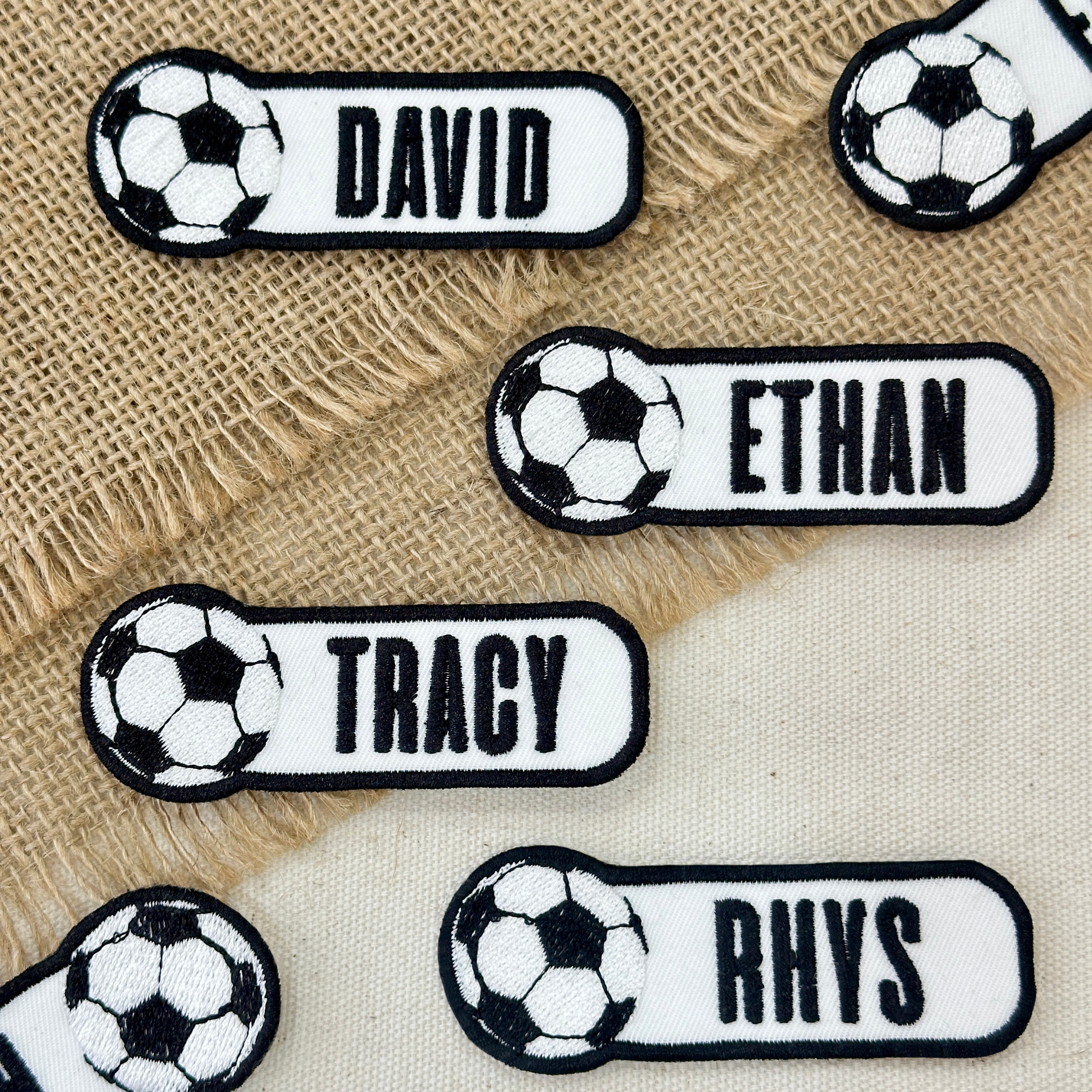Custom Soccer Name Patch