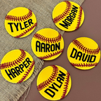 Personalized Softball Patch