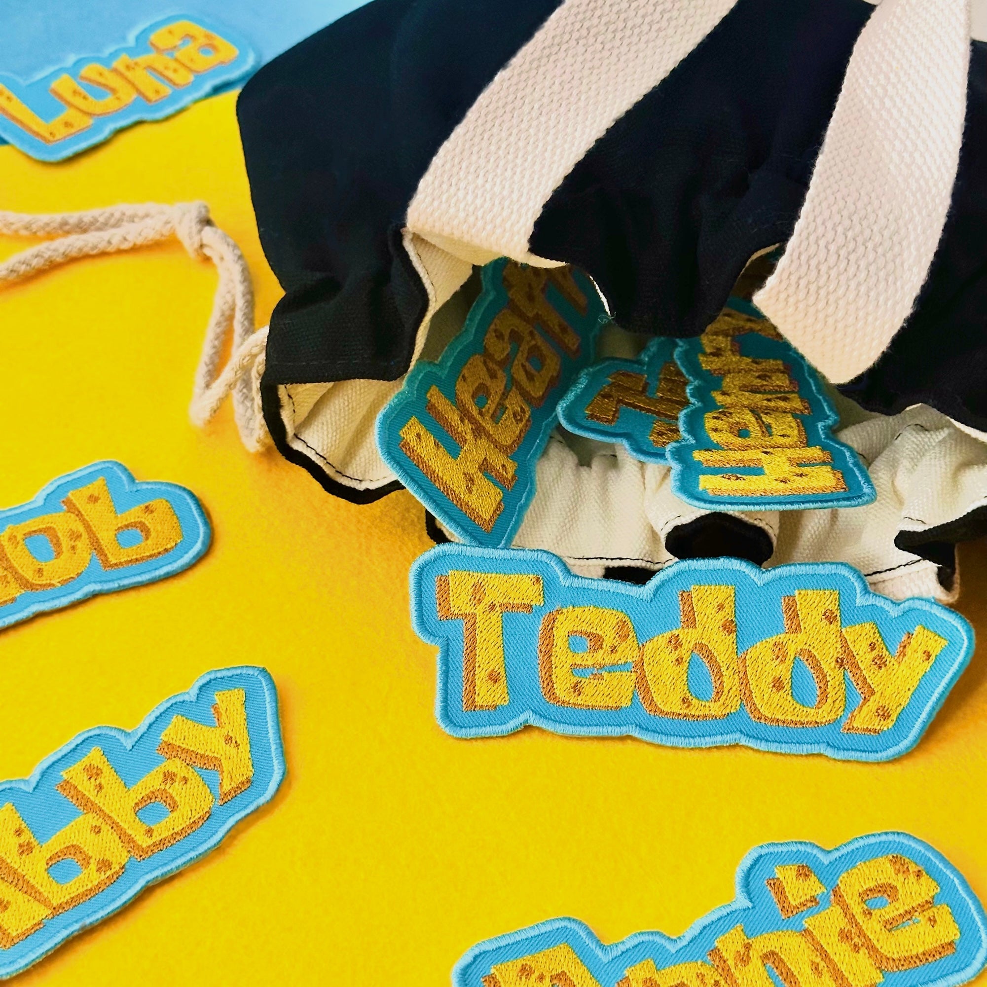 Personalized Bubble Letter Patch