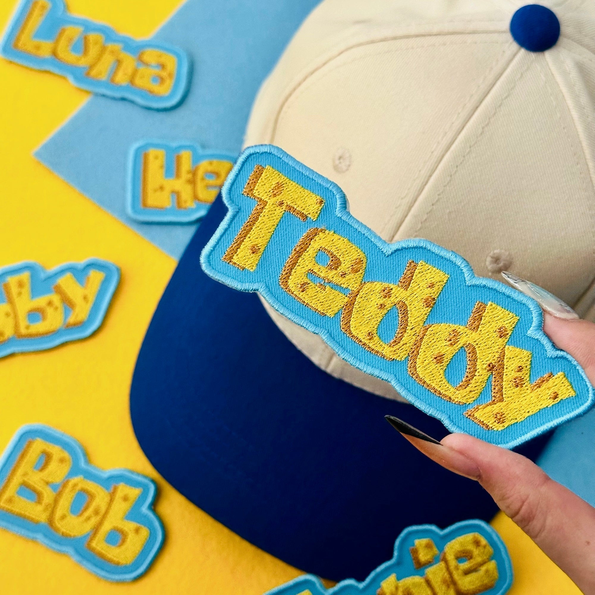Personalized Bubble Letter Patch