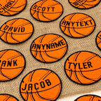 Basketball Player Name Patch