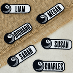 Custom Billiards Name Patch