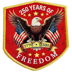 American Freedom Eagle Patch - Printed Patch