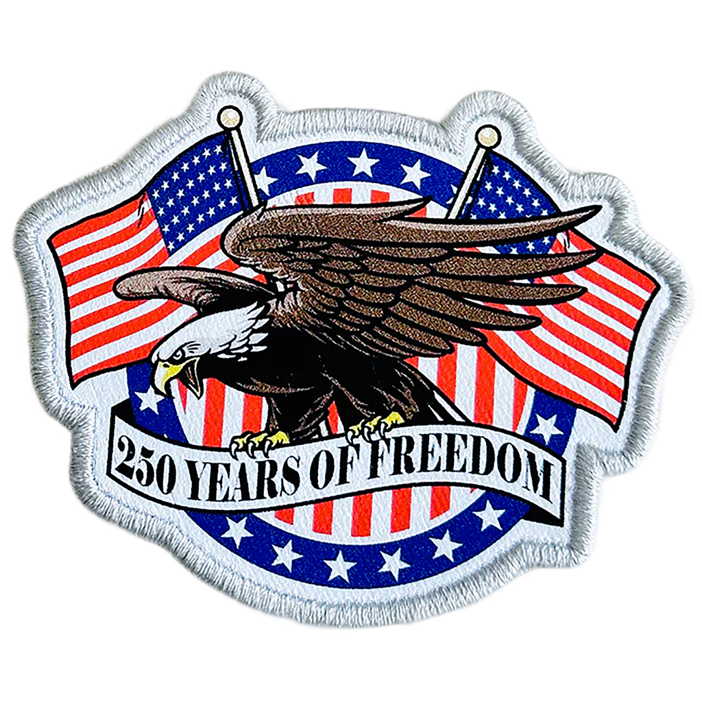 250 Years of Freedom Eagle Patch - Printed Patch