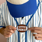 Personalized Football Name Patch