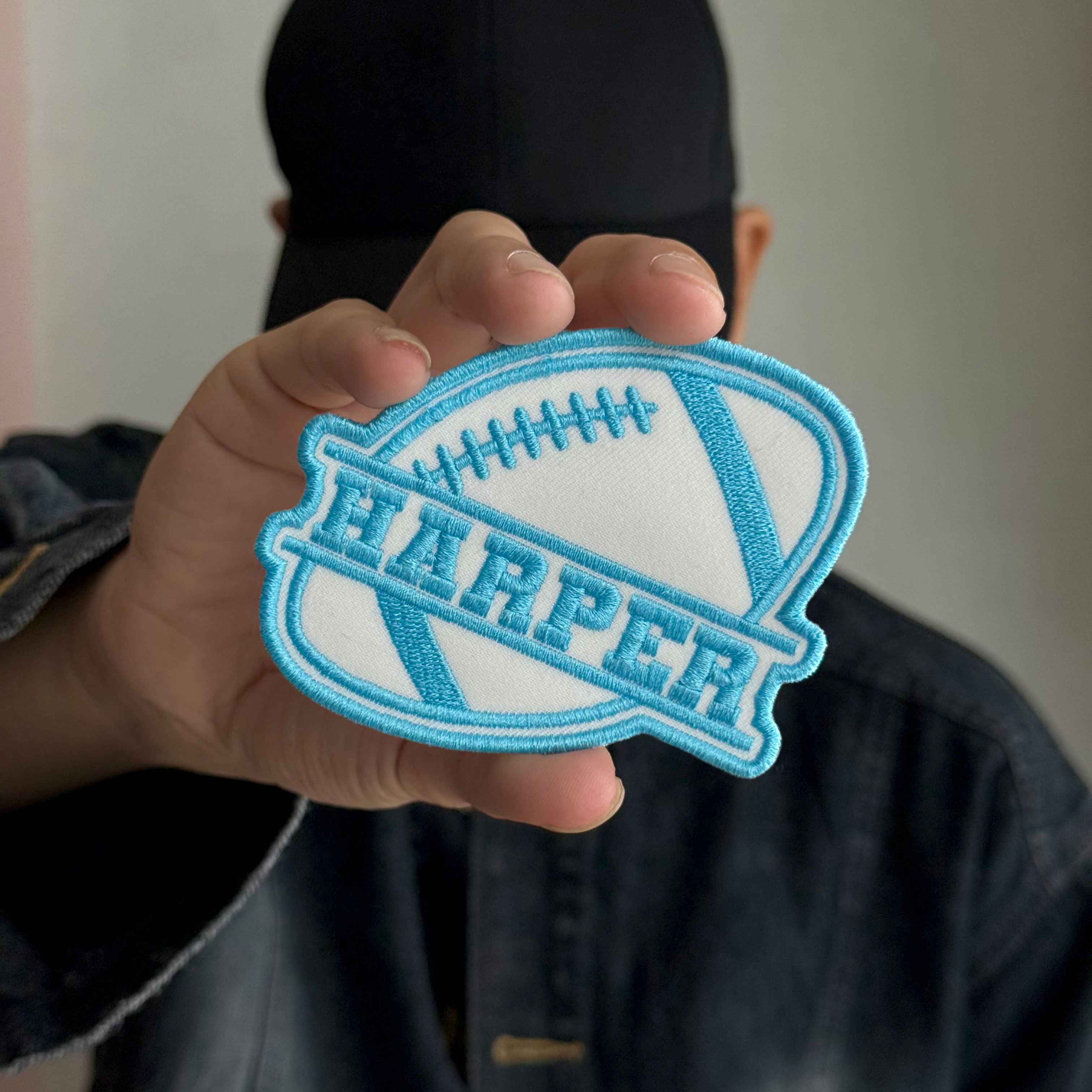 Personalized Horizontal Name Embroidery