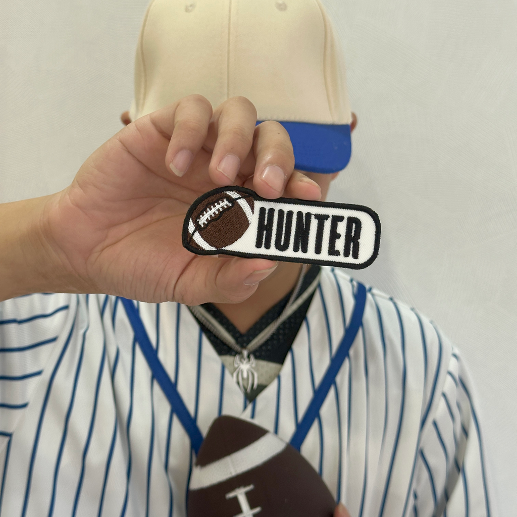 Custom Football Name Patch