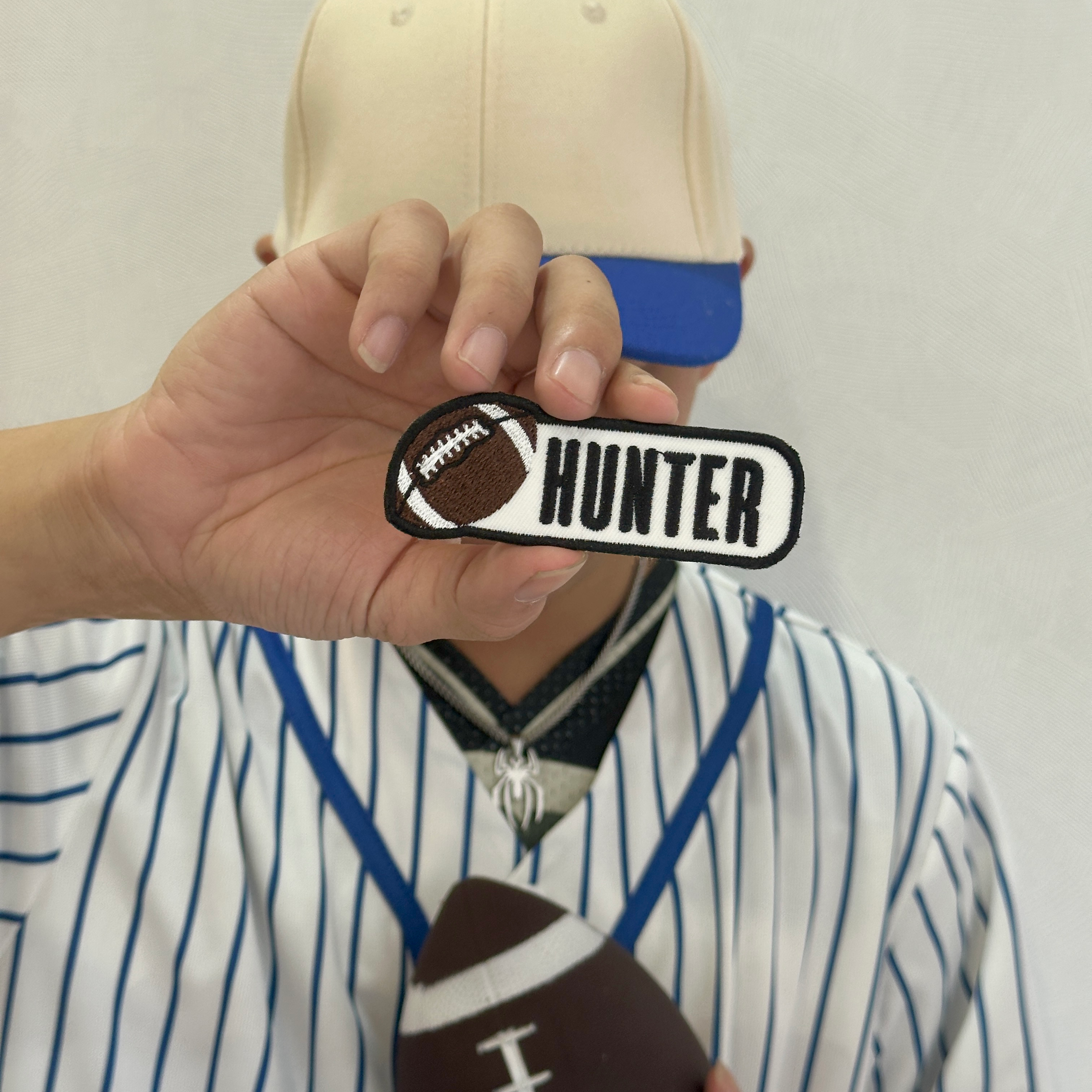 Custom Football Name Patch