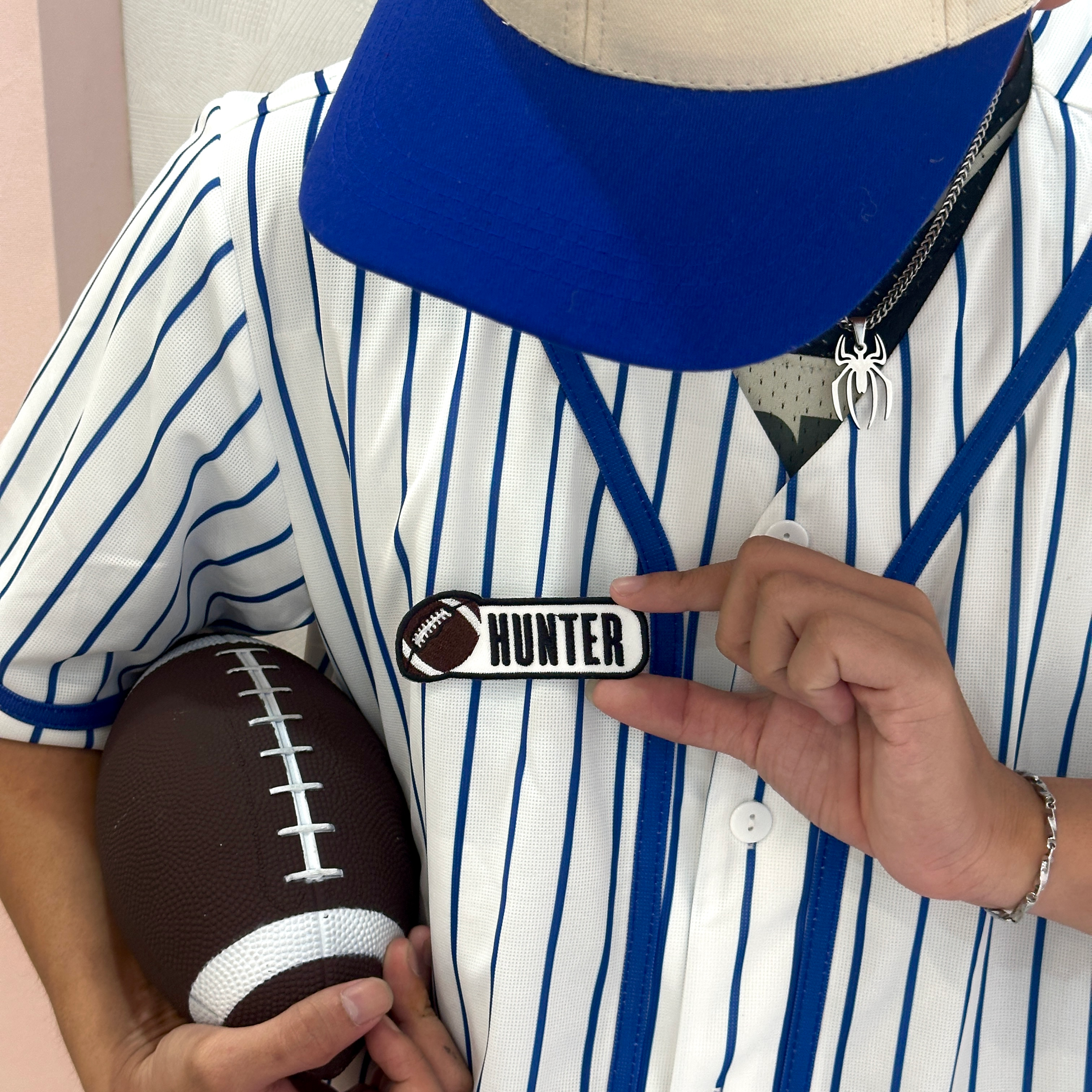 Custom Football Name Patch