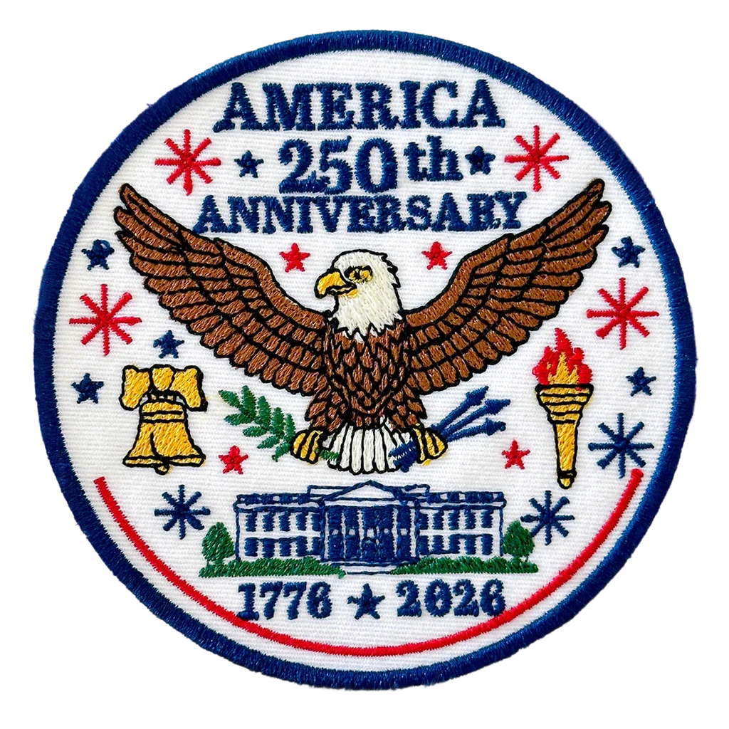USA 250th Anniversary 1776-2026 Patch
