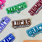 Personalized Signature Name Patch
