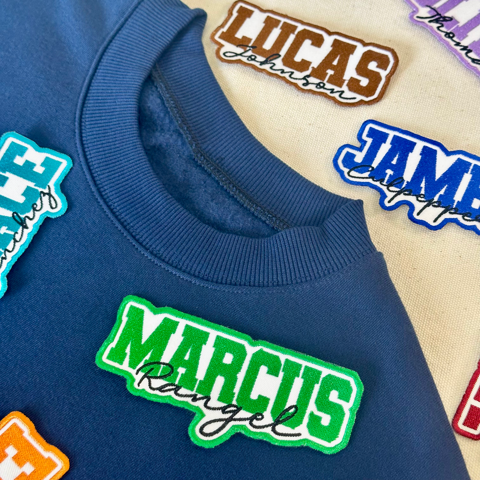 Personalized Signature Name Patch