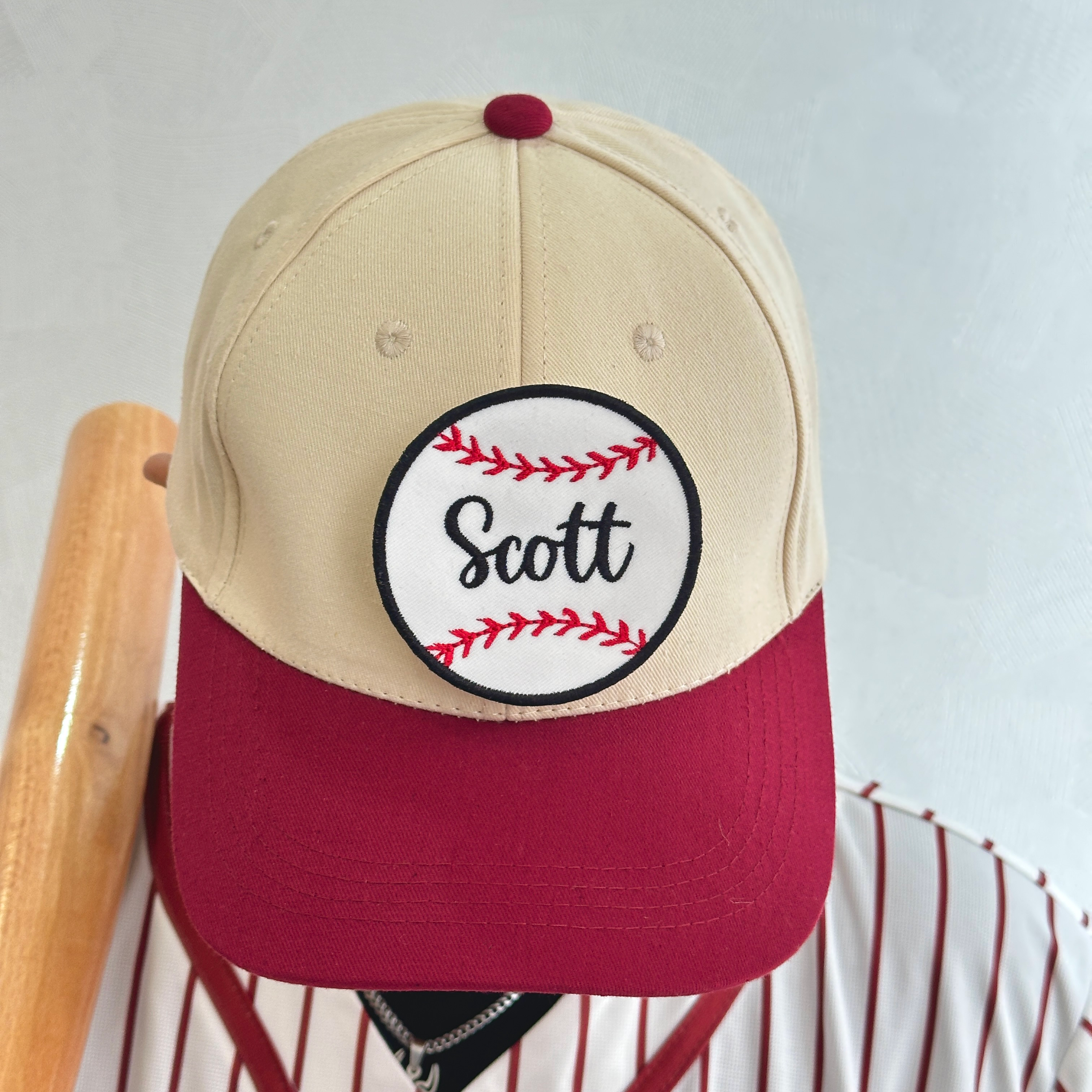 Baseball Round Patch