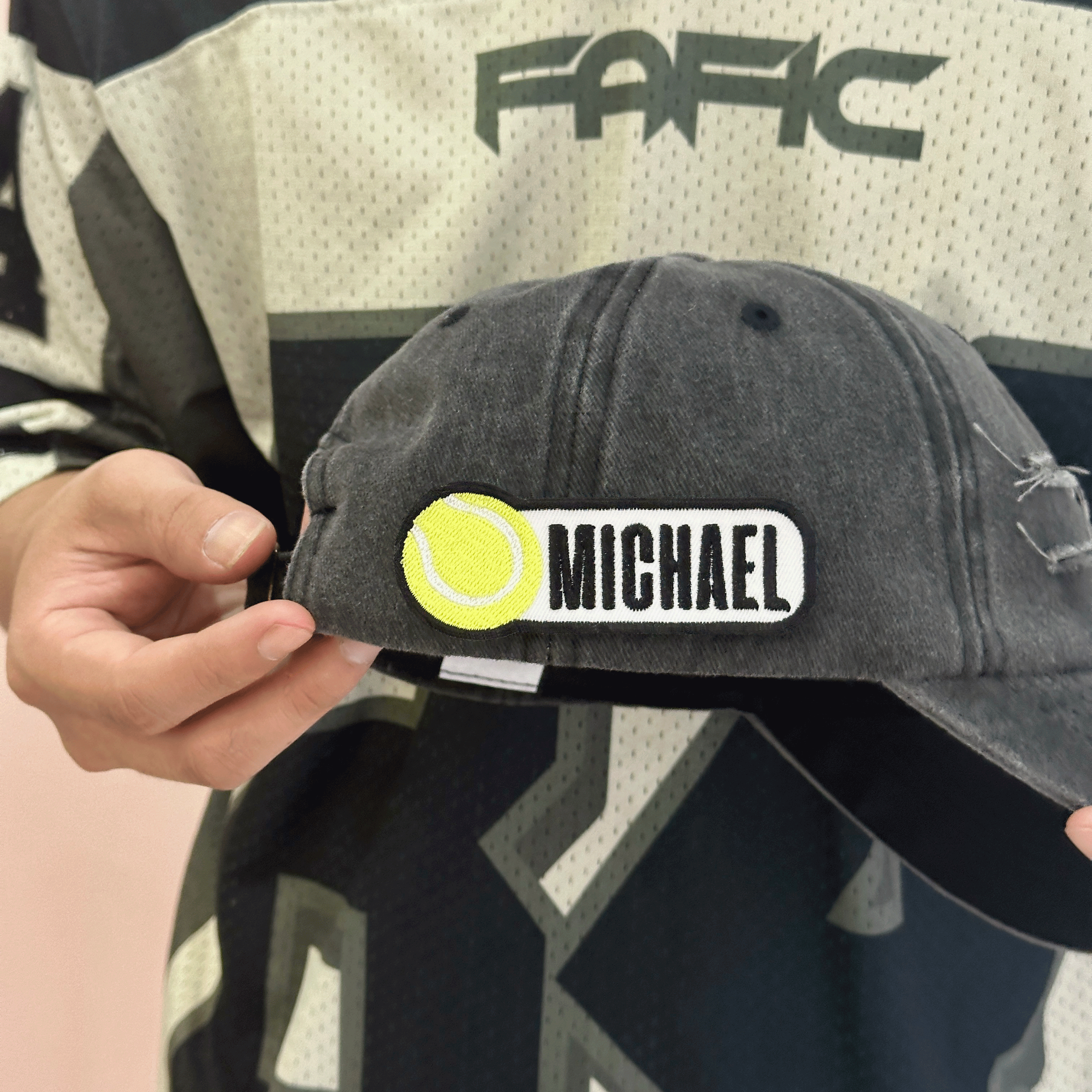 Custom Softball Name Patch