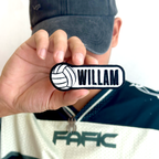 Custom Volleyball Name Patch