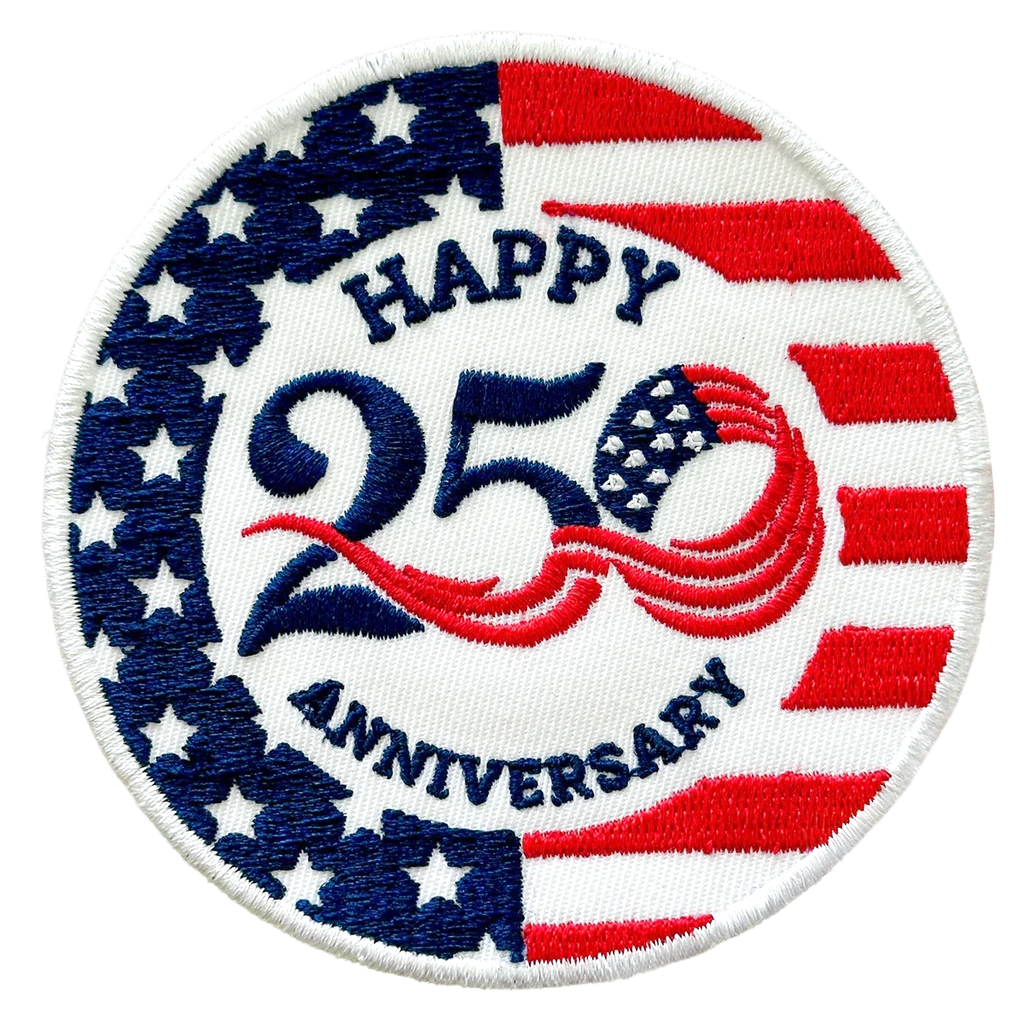 Happy 250 Years Anniversary Patch