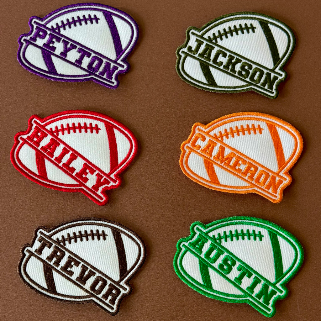 Personalized Horizontal Name Embroidery
