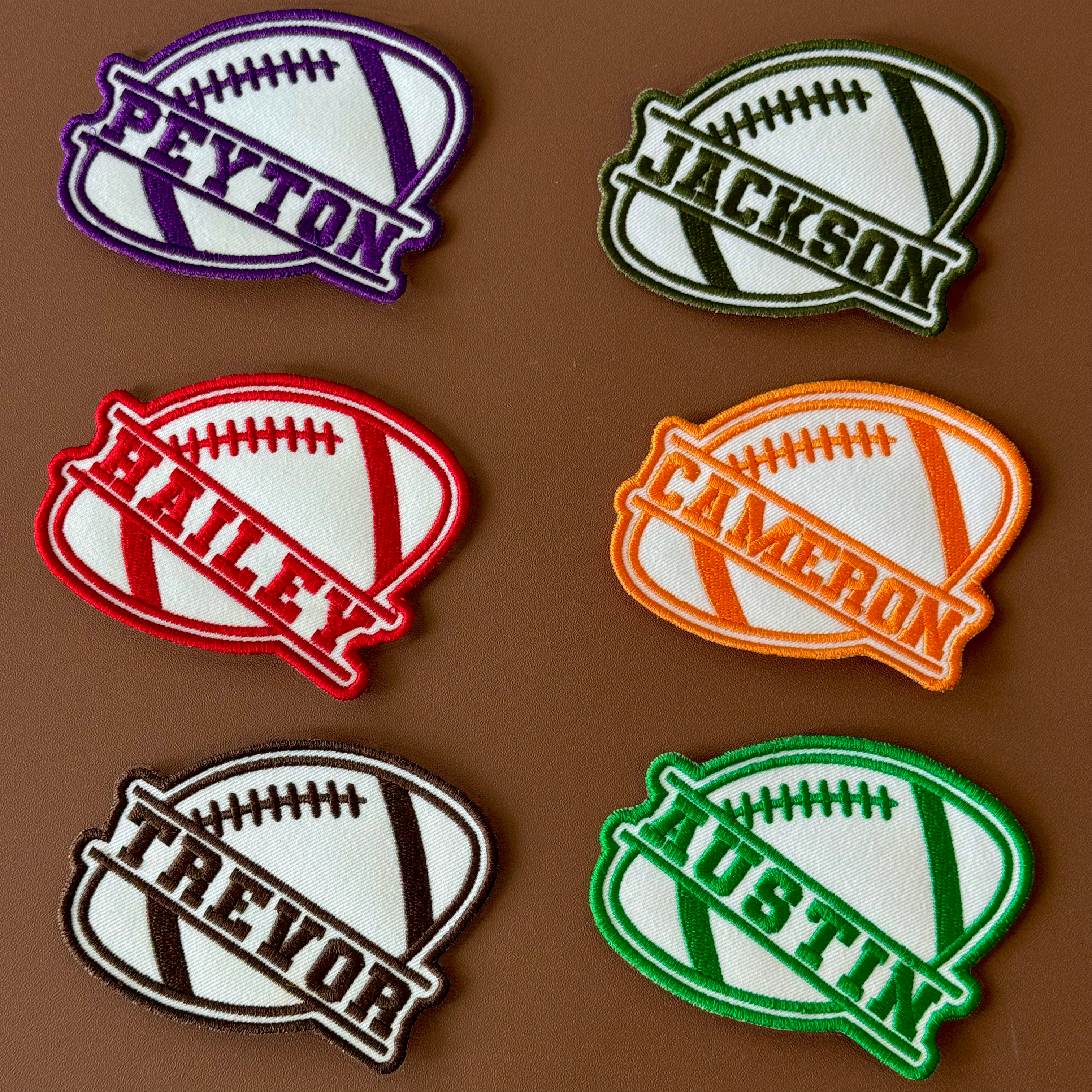 Personalized Horizontal Name Embroidery