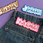 Double Layer Name Patch