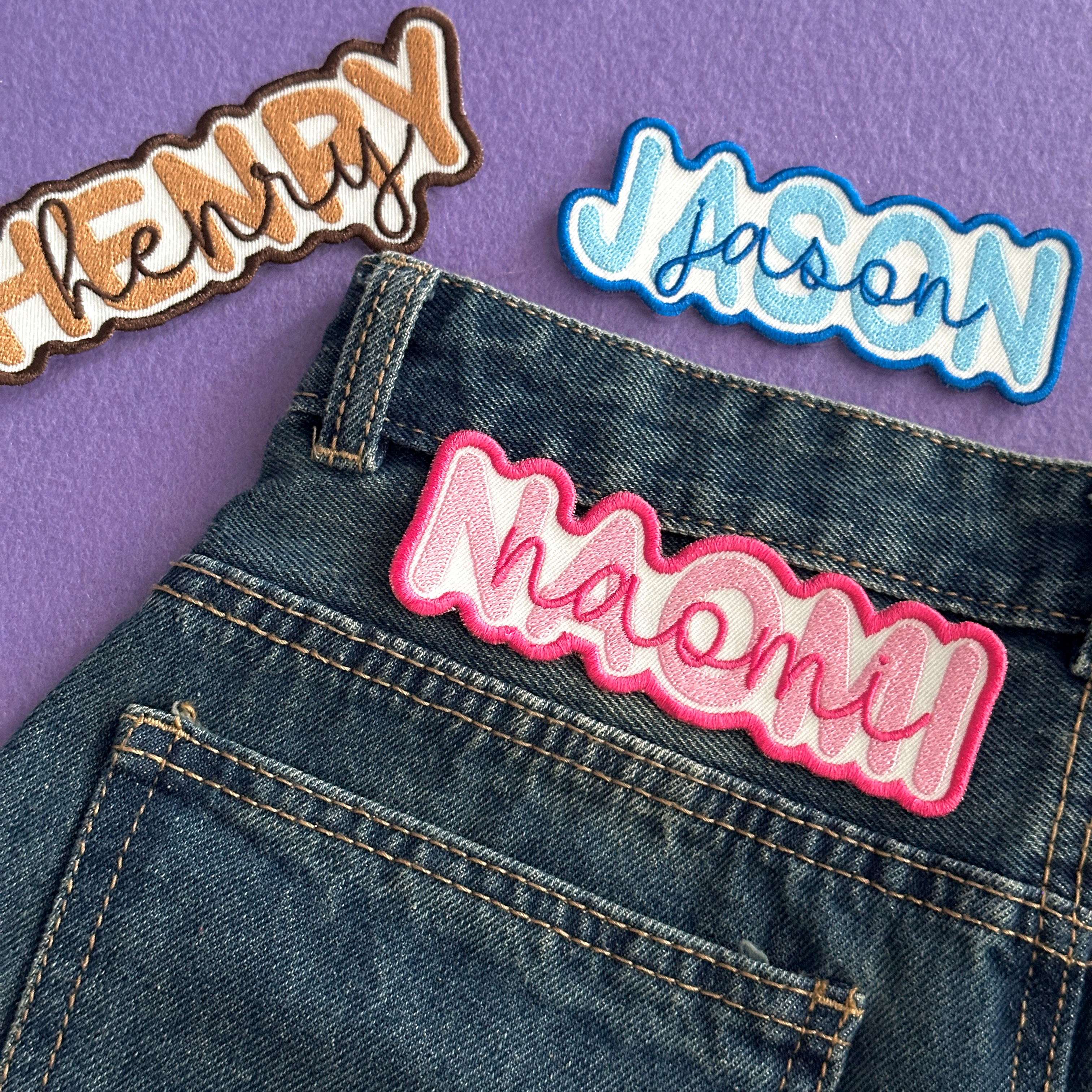 Double Layer Name Patch
