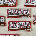 Baseball Custom Name Patch