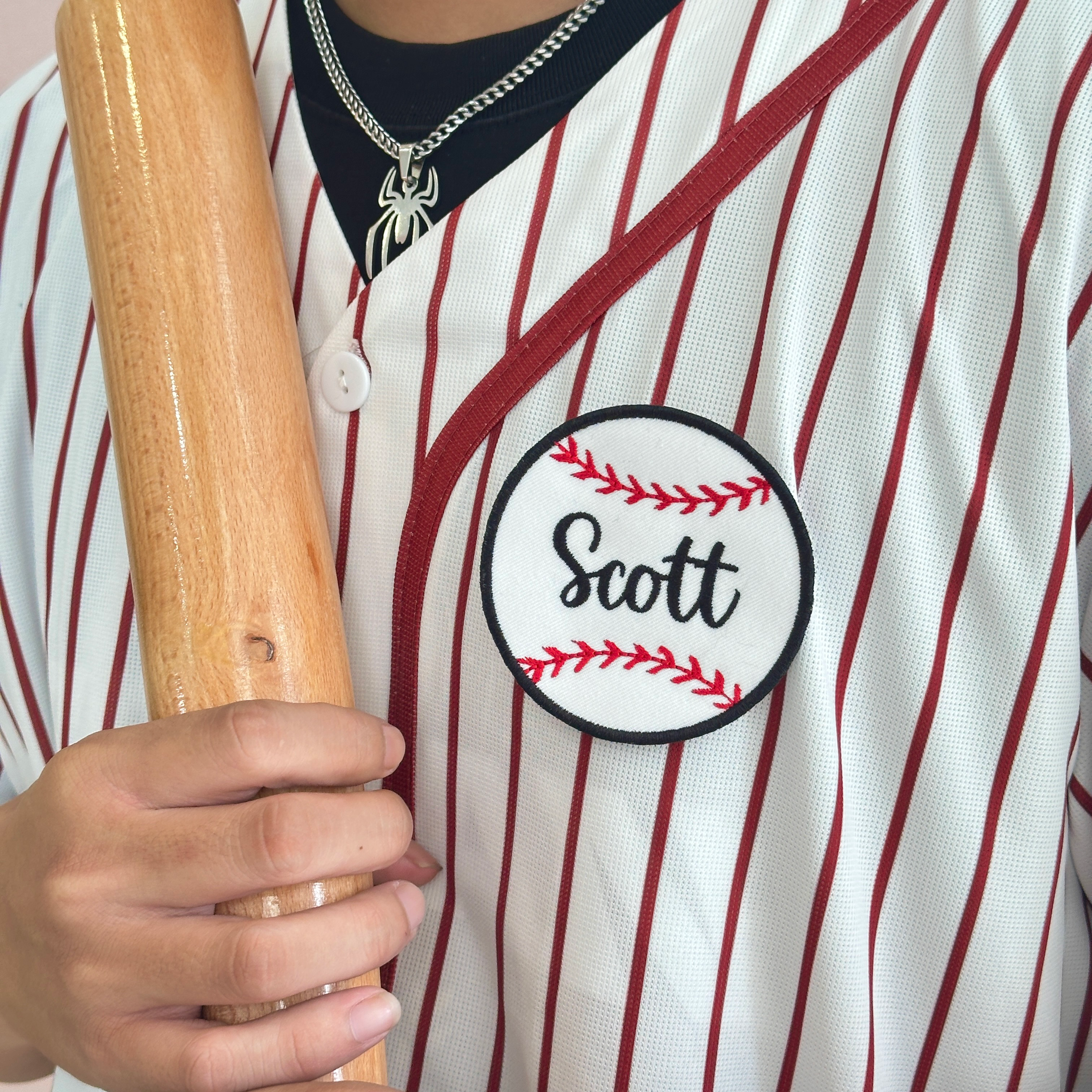 Baseball Round Patch