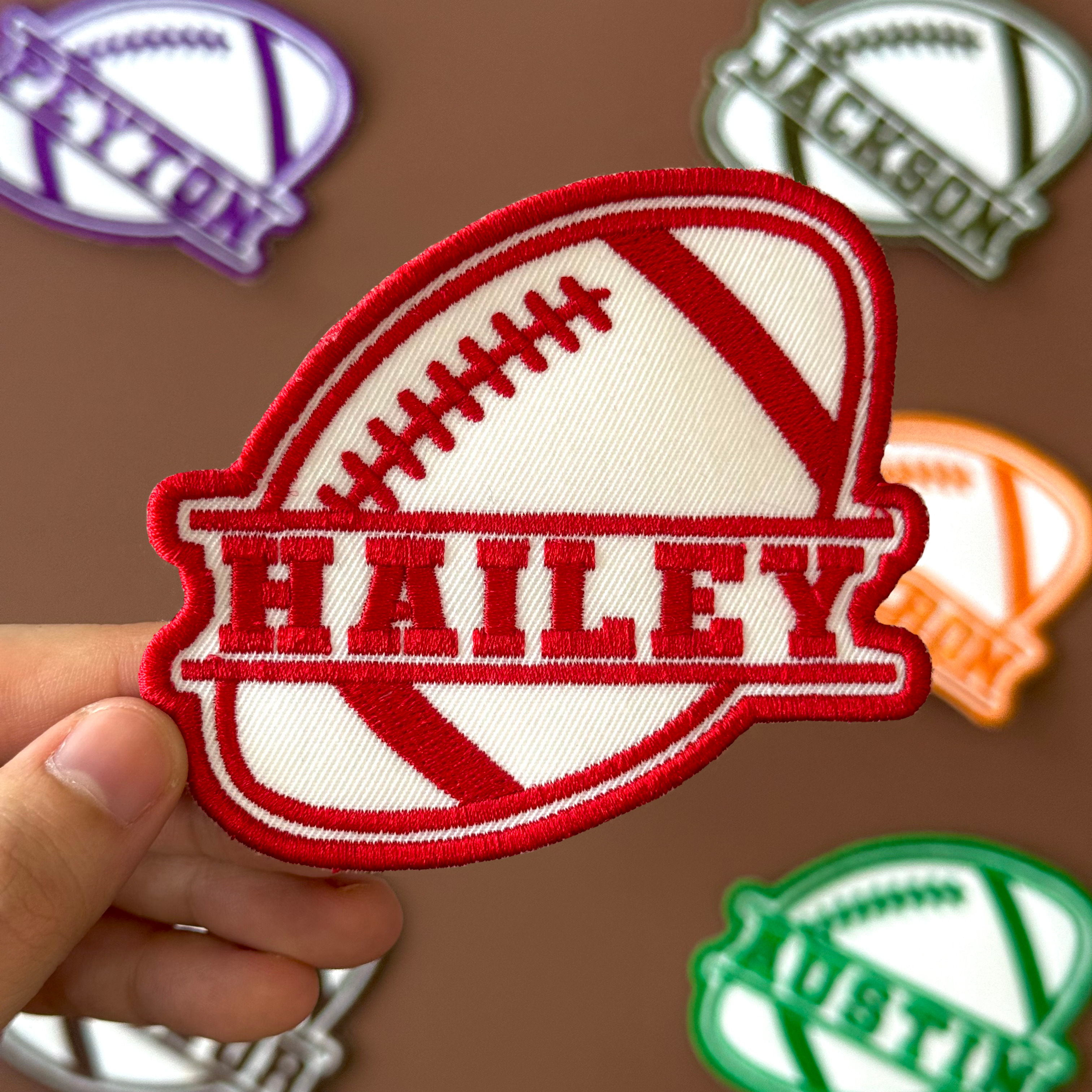 Personalized Horizontal Name Embroidery