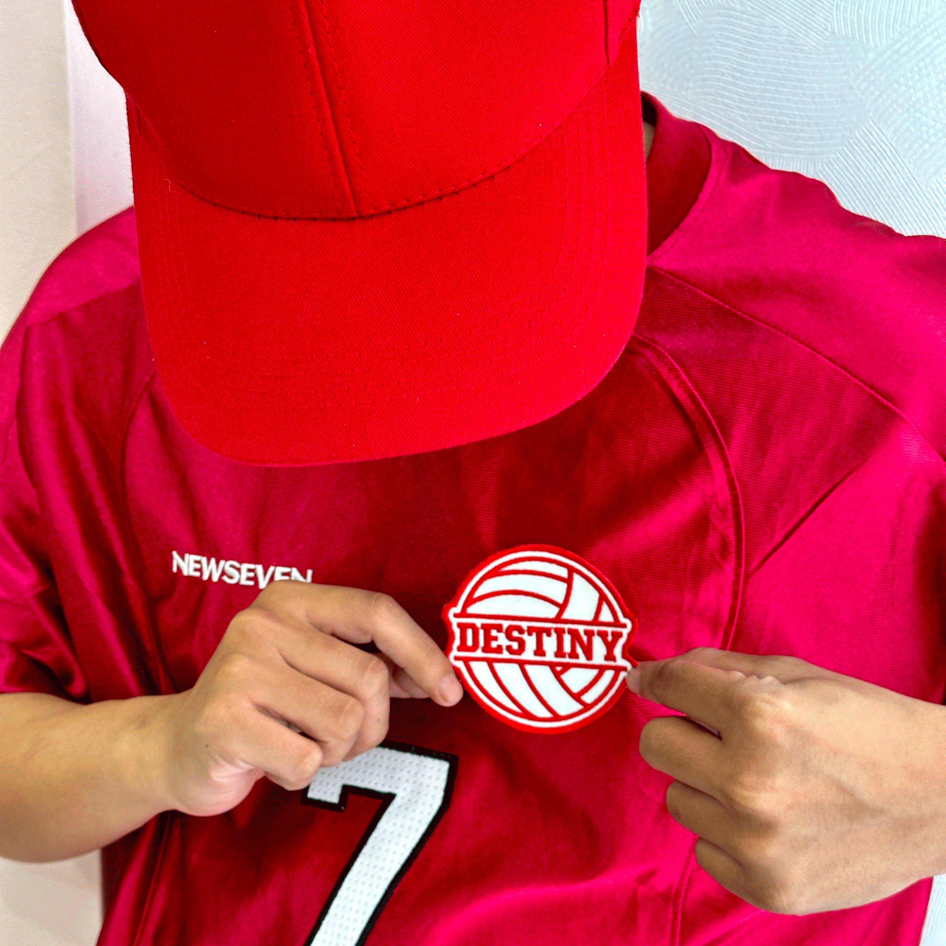 Personalized Volleyball Patch