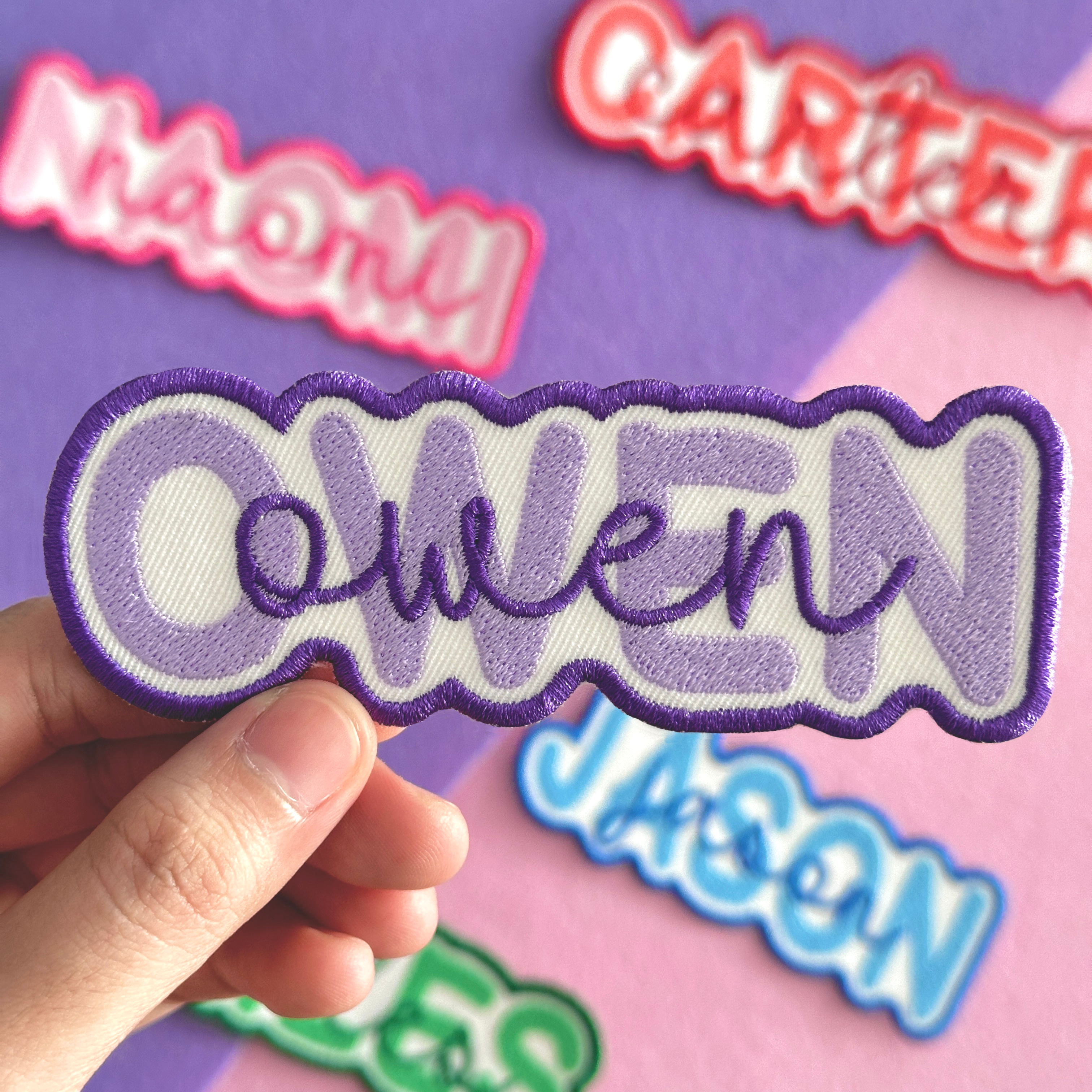 Double Layer Name Patch