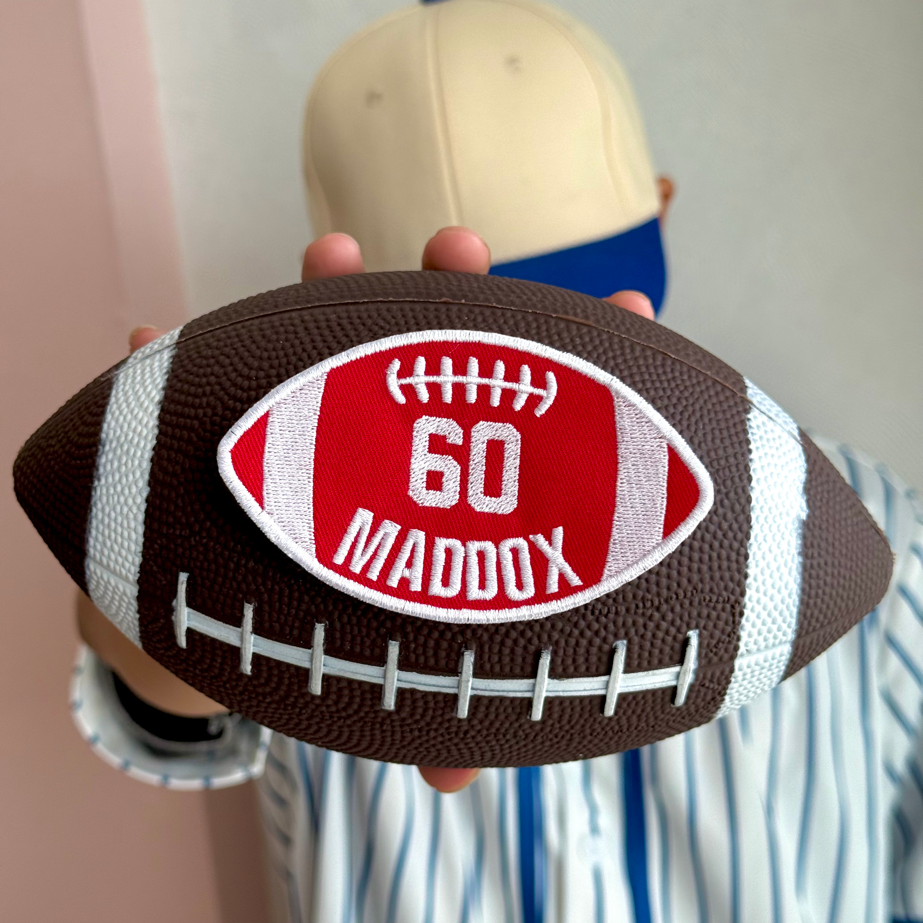 American Football Name Patch