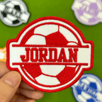 Personalized Soccer Patch
