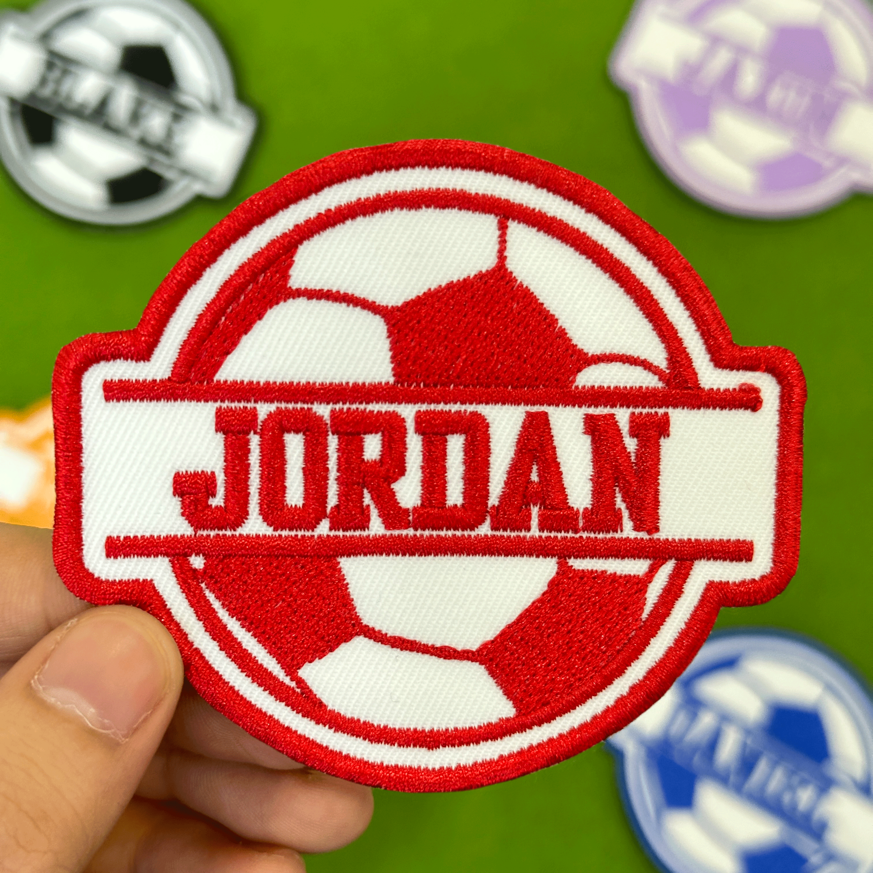 Personalized Soccer Patch