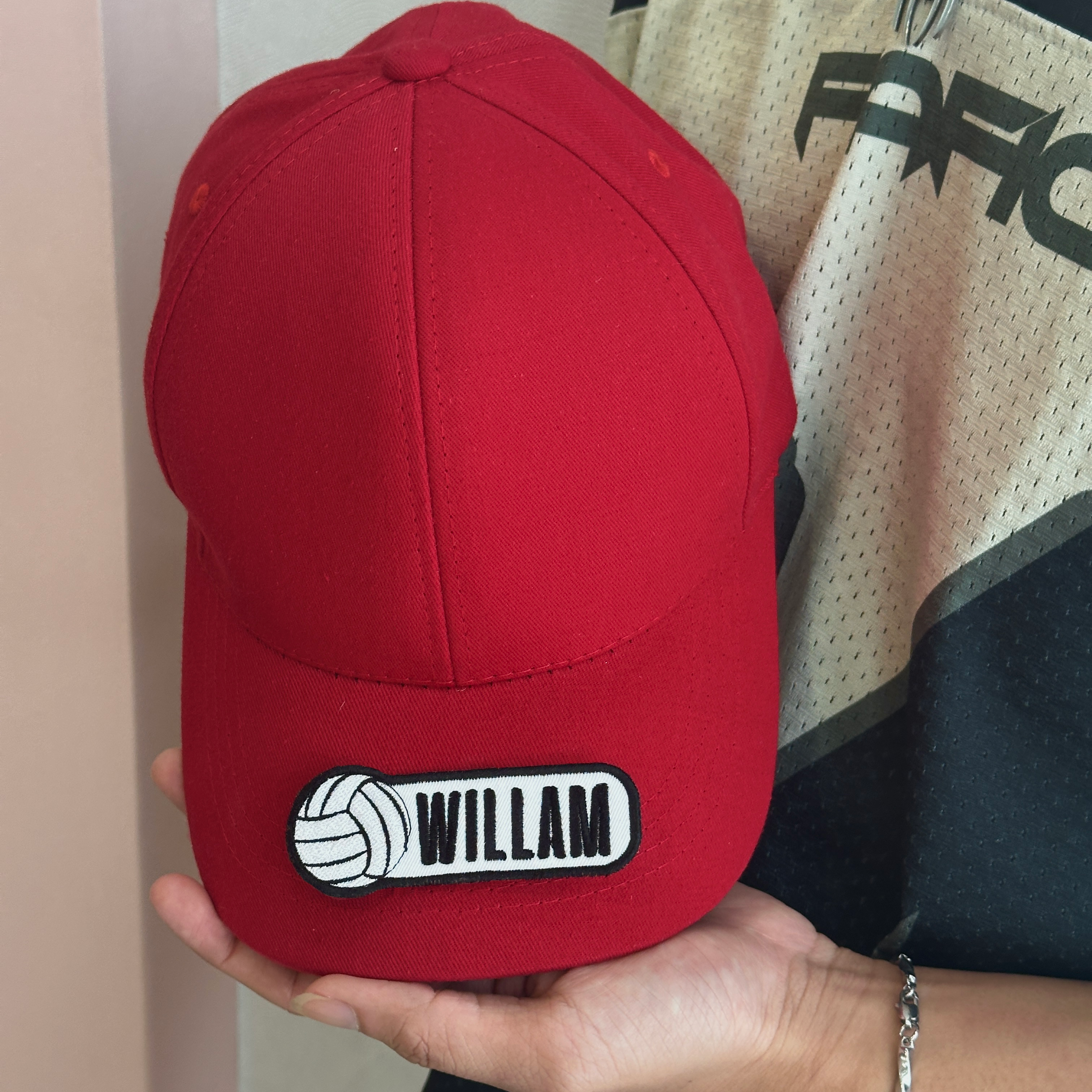 Custom Volleyball Name Patch