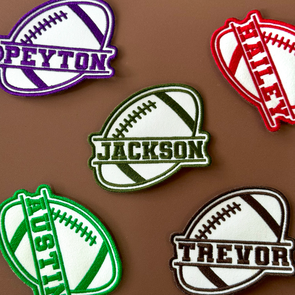 Personalized Horizontal Name Embroidery
