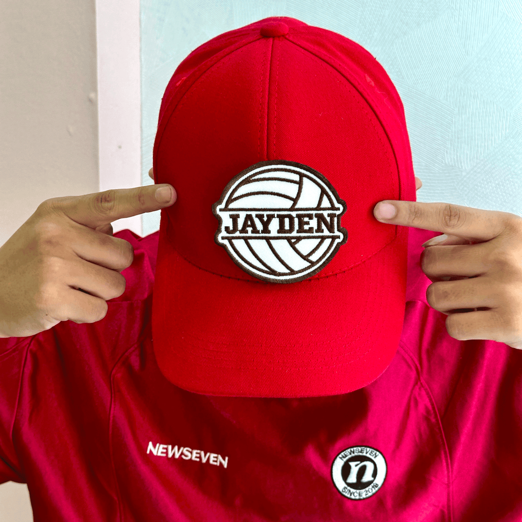 Personalized Volleyball Patch