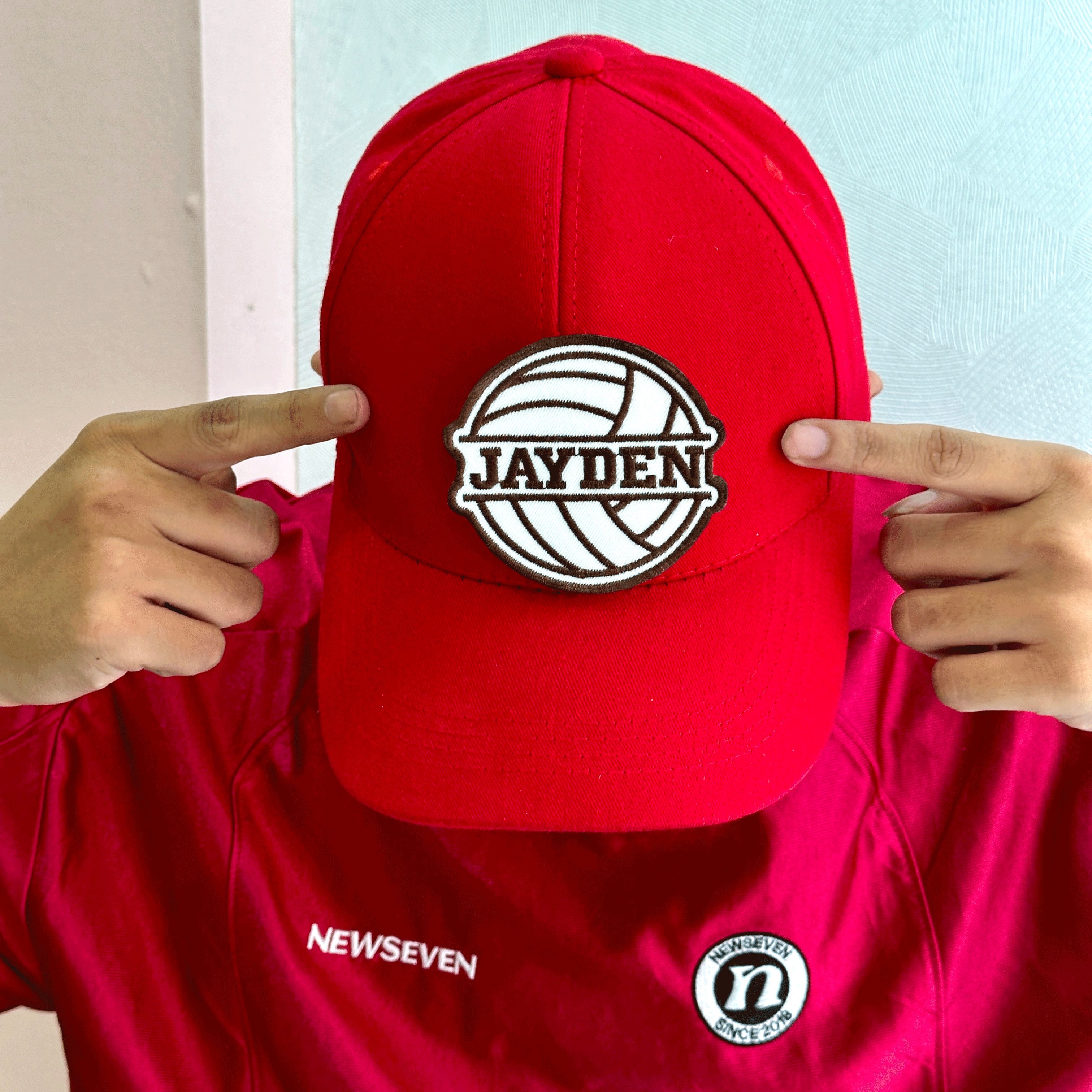 Personalized Volleyball Patch