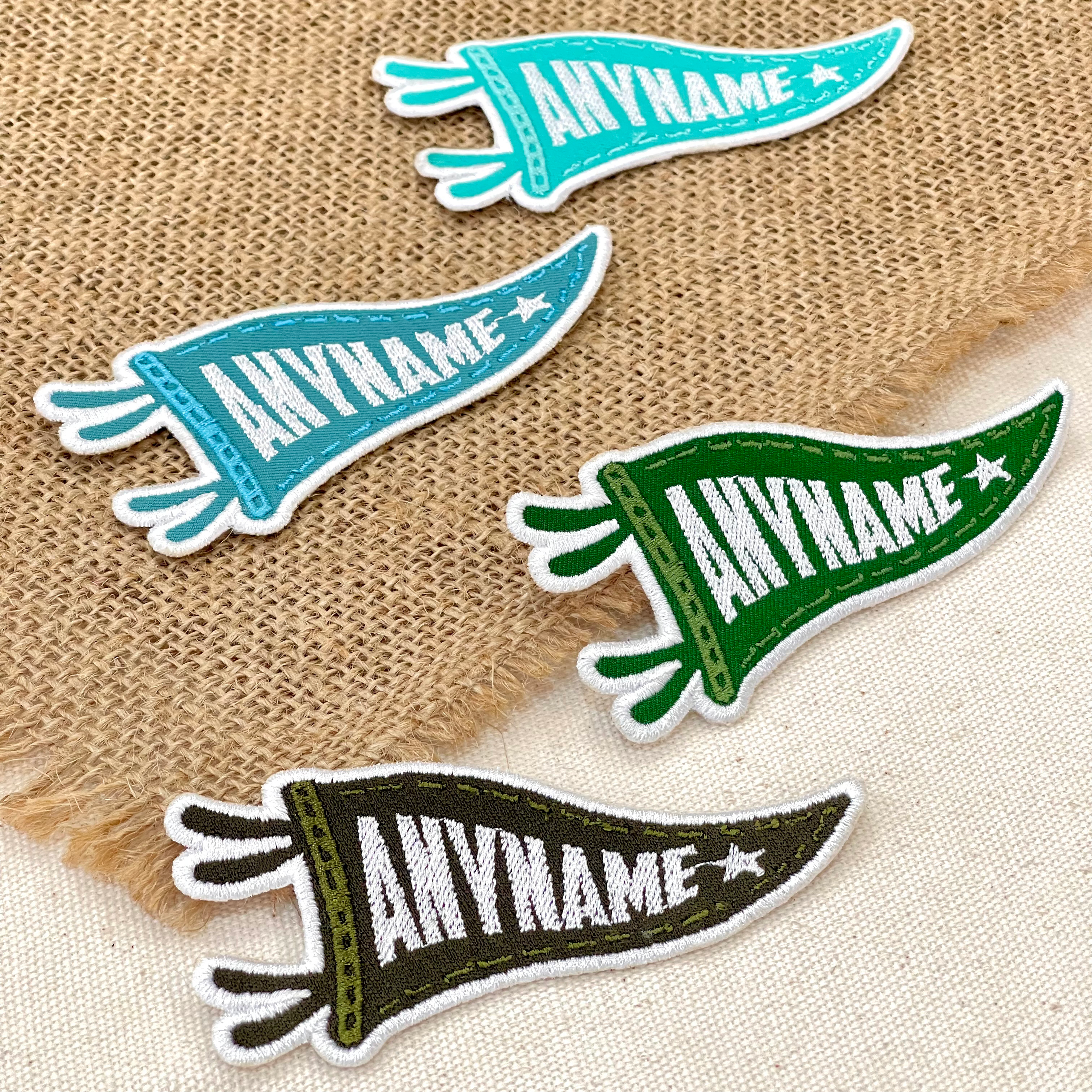 Custom Embroidery Flag Patch