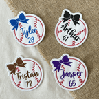 Baseball Bow Patch