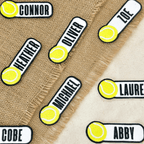 Custom Softball Name Patch
