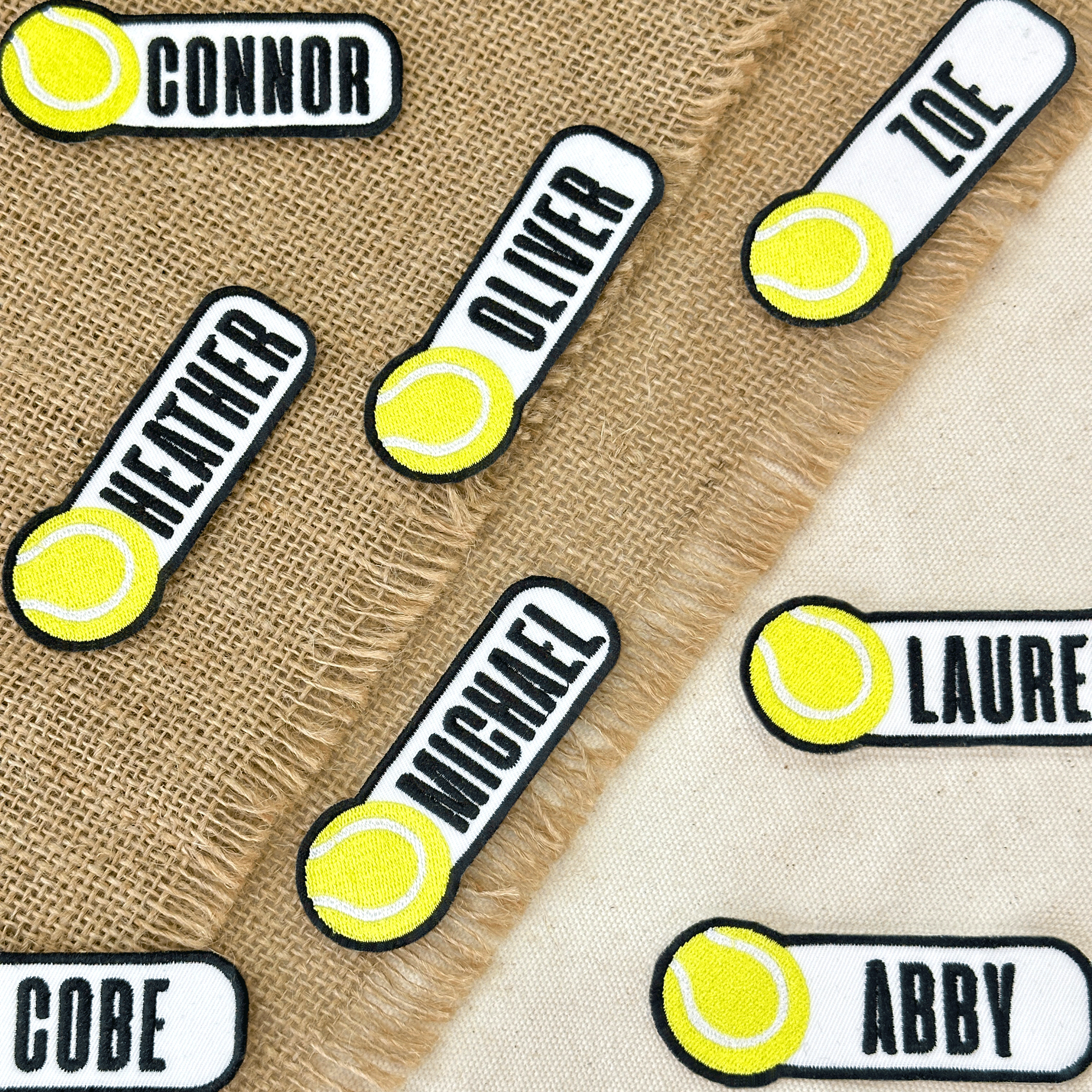 Custom Softball Name Patch